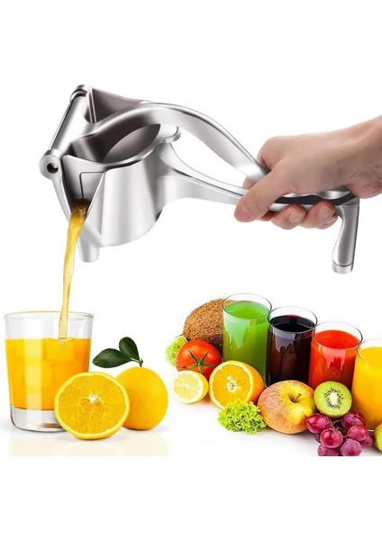 Gümüş Tarzı Çok Fonksiyonlu Manuel Portakal Sıkacağı Limon Nar Suyu Sıkacağı Basınçlı Meyve Sıkacağı Basın Ev Meyve Aracı (Yurt Dışından) fırsatları