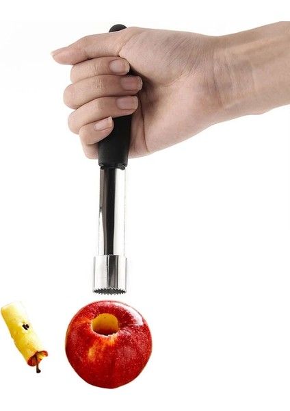 No.1 Tarzı 1 Adet Paslanmaz Çelik Meyve Tart Kırmızı Tarihler Elma Armut Tart Meyve Çekirdeği Sökücü Dilimleme Bıçağı Meyve Sebze Araçları (Yurt Dışından) modelleri