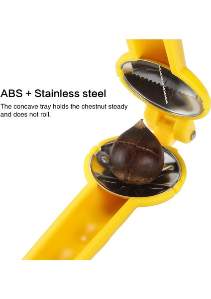 Pembe Stil Fındık Kırıcı Sheller Kestane Klipsi Çapraz Açık Bıçak Hızlı Kestane Kesici Somun Açıcı Sheller Ceviz Pensesi Mutfak Aletleri (Yurt Dışından) modelleri