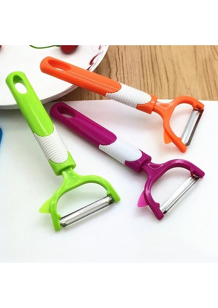 B-1pc Stili 1 Adet Sebze Meyve Patates Soyucu Kesici Ev Paslanmaz Çelik Gadget Soyma Taşınabilir Ev Mutfak Gereçleri Aksesuarları Sıcak (Yurt Dışından) fırsatları