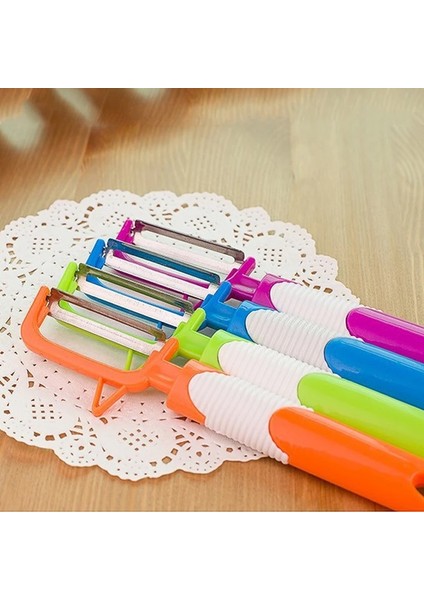 B-1pc Stili 1 Adet Sebze Meyve Patates Soyucu Kesici Ev Paslanmaz Çelik Gadget Soyma Taşınabilir Ev Mutfak Gereçleri Aksesuarları Sıcak (Yurt Dışından) indirimleri