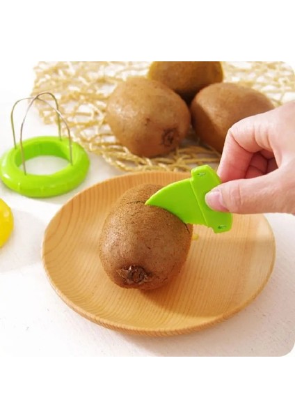 01 Sarı Stil Sıcak Satış Mini Meyve Kivi Kesici Soyucu Dilimleme Mutfak Alet Araçları Pitaya Yeşil Mutfak Aksesuarları Için Kivi Soyma Araçları (Yurt Dışından) indirimleri