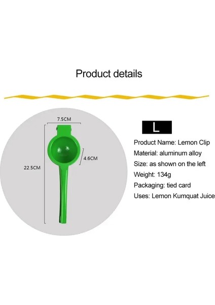 Sarı Stil L Beden Narenciye Sıkacağı Portakal El Manuel Sıkacağı Limon Sıkacağı Mutfak Bar Mutfak Robotu Gadget Mutfağı Araçları Mutfak Gereçleri (Yurt Dışından)