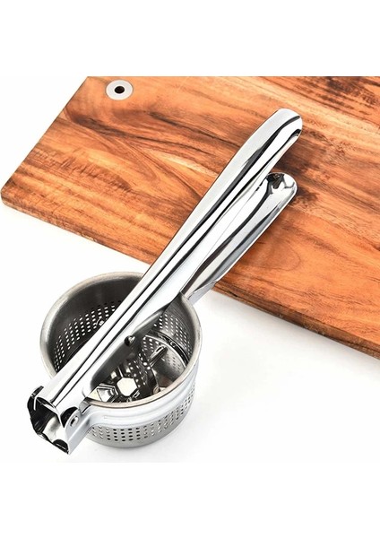 KN16418H01 Stili Paslanmaz Çelik El Manuel Sıkacağı Patates Püresi Makinesi Meyve El Basın Limon Kireç Meyve Presleme Sıkacağı Mutfak Gereçleri (Yurt Dışından) fiyatları