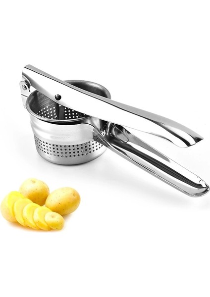 KN16418H01 Stili Paslanmaz Çelik El Manuel Sıkacağı Patates Püresi Makinesi Meyve El Basın Limon Kireç Meyve Presleme Sıkacağı Mutfak Gereçleri (Yurt Dışından) indirimleri