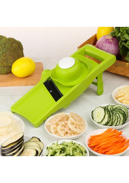 Meyve Limon Soğan Patates Havuç Mutfak Aksesuarları Için Çok Fonksiyonlu Rende Kesici Ayarlanabilir Sebze Dilimleme Öğütücüler (Yurt Dışından)