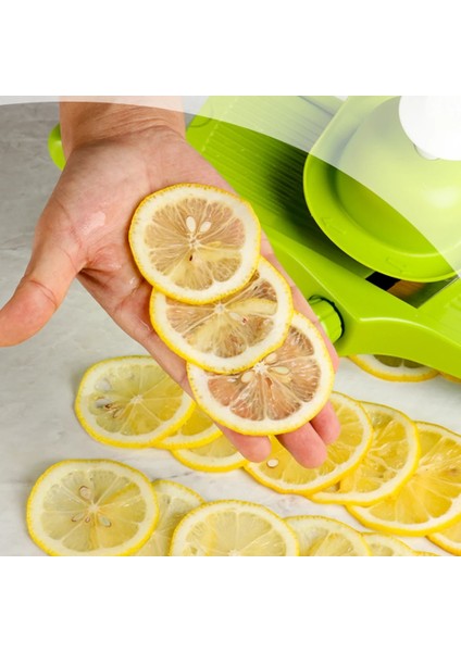 Meyve Limon Soğan Patates Havuç Mutfak Aksesuarları Için Çok Fonksiyonlu Rende Kesici Ayarlanabilir Sebze Dilimleme Öğütücüler (Yurt Dışından)