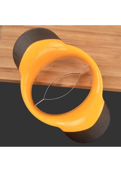 Sarı Stil Mango Dilimleme Paslanmaz Çelik Mango Kesiciler Kauçuk Kaymaz Kollar Tart Soyucu Mango Soyma Bıçağı (Yurt Dışından) fiyatları