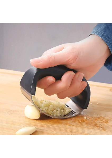 Sarı Stil 1 Adet Paslanmaz Çelik Sarımsak Pres Mutfak Aleti Çok Fonksiyonlu Taşlama Dilimleme Zencefil Pişirme Aracı Paslanmaz Çelik Dayanıklı (Yurt Dışından) fırsatları