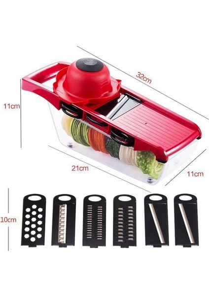 Stil 3 Stil Manuel Sebze Kesici Dilimleme Parçalayıcı Rende Sebzeler Için Havuç Patates Dilimleme Mutfak Aksesuarları Eşyaları Mutfak Aletleri (Yurt Dışından)