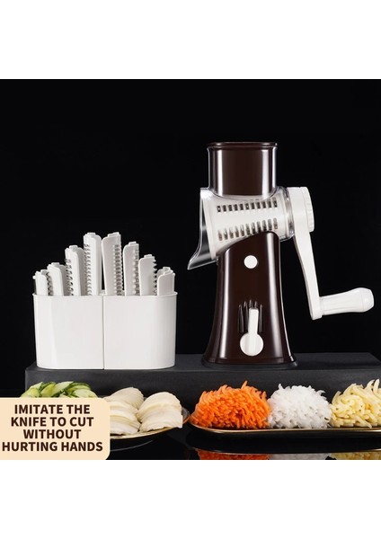 Stil 3 Stil Manuel Sebze Kesici Dilimleme Parçalayıcı Rende Sebzeler Için Havuç Patates Dilimleme Mutfak Aksesuarları Eşyaları Mutfak Aletleri (Yurt Dışından) fırsatları