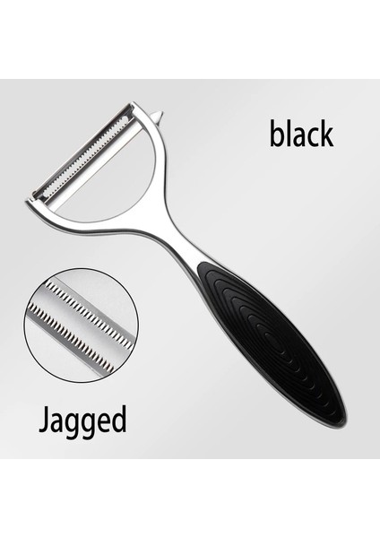 Bir Stil Dilimleyici Parçalayıcı Soyucu Kesici Çok Kabuğu Paslanmaz Rende Mutfak Gereçleri Üçlü Soyucu Seti (Yurt Dışından)