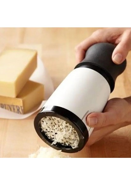 Abs + Paslanmaz Çelik Peynir Rendesi 2 Desenli Bıçak Mutfak Aletleri Çikolata Rendesi Dıy Tereyağı Gıda Değirmeni Peynir Rendesi Dilimleme (Yurt Dışından)