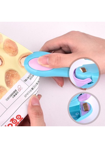 No.6 Tarzı Mutfak Aksesuarları Araçları Mini Taşınabilir Gıda Klipsi Isı Yalıtım Makinesi Mühürleyen Ev Aperatif Çanta Mühürleyen Mutfak Gereçleri Gadget (Yurt Dışından) indirimleri