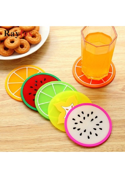 Karpuz Tarzı Mutfak Aletleri Silikon Bardak Altlığı Yaratıcı Meyve Tarzı Isıya Dayanıklı Placemat Sevimli Meyve Içecek Masa Mat Mutfak Aksesuarları (Yurt Dışından) modelleri