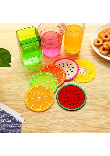 Karpuz Tarzı Mutfak Aletleri Silikon Bardak Altlığı Yaratıcı Meyve Tarzı Isıya Dayanıklı Placemat Sevimli Meyve Içecek Masa Mat Mutfak Aksesuarları (Yurt Dışından) indirimleri