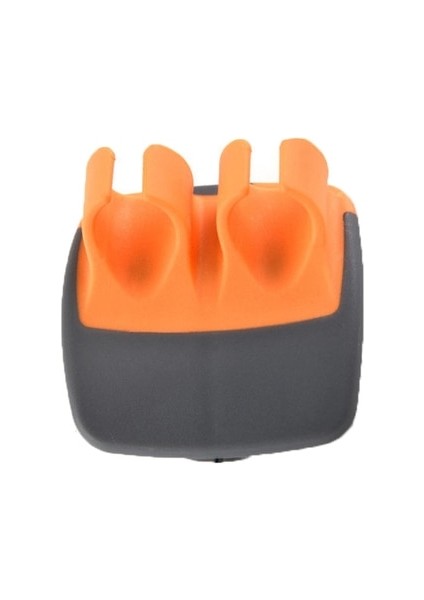 Turuncu Tarzı Dayanıklı Palm Sebze Soyucu Keskin Bıçak Parmak Patates Soyucu Rahat Kauçuk Parmak Kavrama ile Palm Soyucu Havuç Dropship (Yurt Dışından)