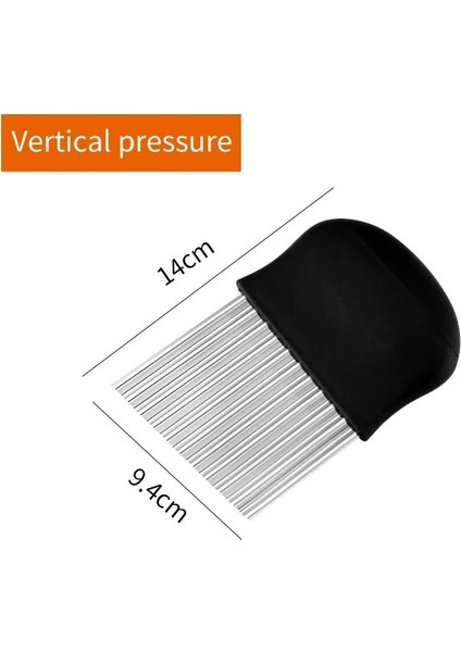 B Tarzı Patates Dalgalı Kenarlı Bıçak Paslanmaz Çelik Mutfak Gadget Sebze Meyve Kesme Soyucu Pişirme Araçları Mutfak Bıçakları Aksesuarları (Yurt Dışından)