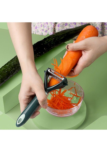 No.2 Tarzı 3 Renk Patates Soyucu Yerden Tasarruf Sağlayan Paslanma Önleyici Güçlü Yapı Mutfak Için Aşınmaya Dayanıklı Plastik Soyma Bıçağı (Yurt Dışından)