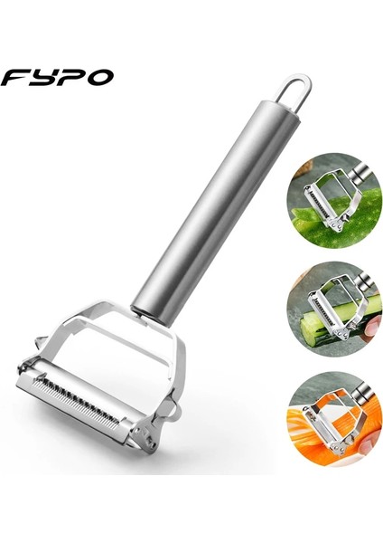 Bir Stil Meyve Sebze Soyucu Mutfak Gadget Çok Işlevli Julienne Patates Havuç Paslanmaz Çelik Dilimleme Rende Mutfak Aksesuarları (Yurt Dışından) fiyatları