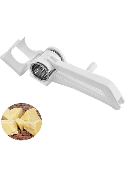 Beyaz Stil Döner Peynir Rendesi Paslanmaz Çelik Bıçaklar Peynir Kuruyemişleri Için Kolay Temizlik Çikolata Bıçakları Döner Peynir Dilimleyici Tereyağı Kesici (Yurt Dışından)