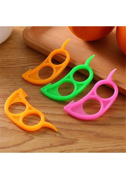 10 Adet Rastgele Renk Stili Plastik Dilimleyici Kolay Soyucu Narenciye Striptizci Sökücü Portakal Limon Greyfurt Meyve Soyucu Bıçak Aracı Mutfak Aletleri Rastgele Renk (Yurt Dışından) modelleri