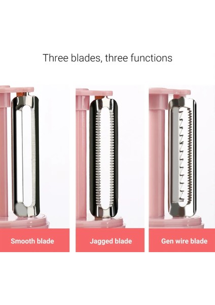 D Stili 3'ü 1 Arada Çok Fonksiyonlu Sebze Soyucu Paslanmaz Çelik Rende Sebzeler Için Patates Havuç Dilimleyici Mutfak Için Peynir Tereyağı (Yurt Dışından) fiyatları