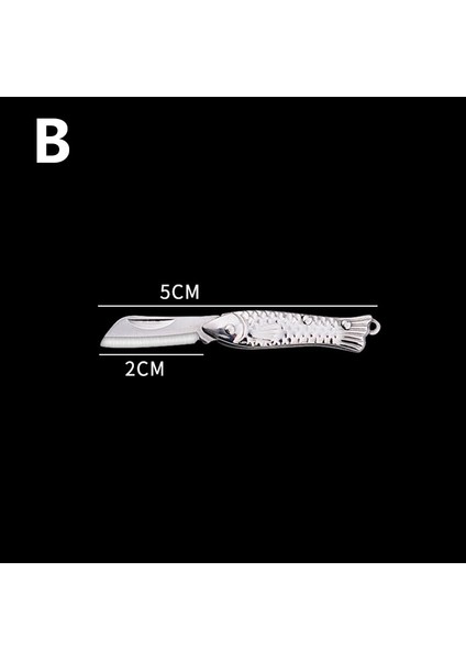 B Tarzı Mini Katlanır Bıçak Açma Aracı Anahtarlık Kolye Soyma Bıçağı Bıçak Kesici Aracı Hediye Alet Mutfak Aletleri Aksesuarları (Yurt Dışından)