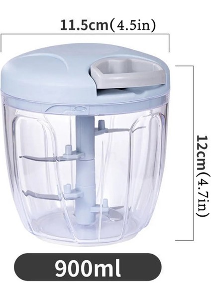 Mavi L Tarzı Yardımcı Gıda Manuel Sarımsak Ezici Çok Fonksiyonlu Sarımsak Presi Manuel Zencefil Sarımsak Ezici Doğrayıcı Mutfak Aksesuarları (Yurt Dışından)