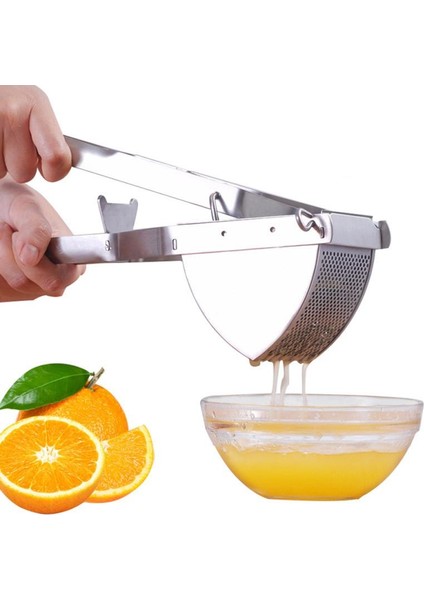 No.1 Tarzı Manuel Patates Presi Paslanmaz Çelik Pres Patates Ezici Meyve Limon Sıkacağı Temizlemesi Kolay Yepyeni ve Li (Yurt Dışından) fiyatları