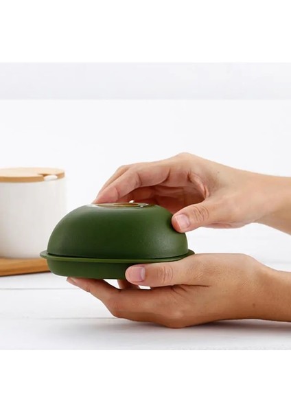 Ordu Yeşili Tarzı Avokado Kutusu Taze Saklama Sebzelik Mağazası Gıda Depolama Koruma Kasesi Pp Meyve Sebze Gadget Konteyner Şekli Şişeler Mühürlü (Yurt Dışından) modelleri