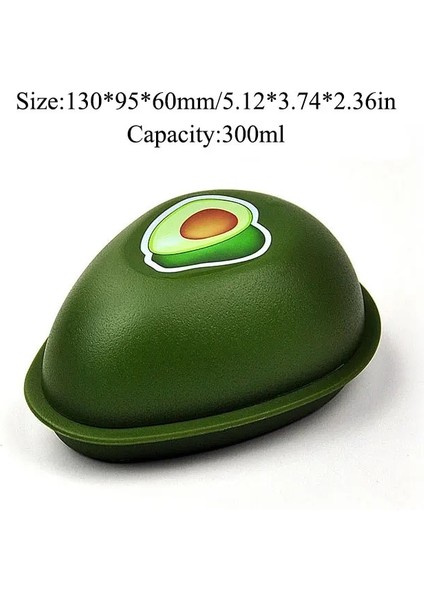 Ordu Yeşili Tarzı Avokado Kutusu Taze Saklama Sebzelik Mağazası Gıda Depolama Koruma Kasesi Pp Meyve Sebze Gadget Konteyner Şekli Şişeler Mühürlü (Yurt Dışından) fırsatları