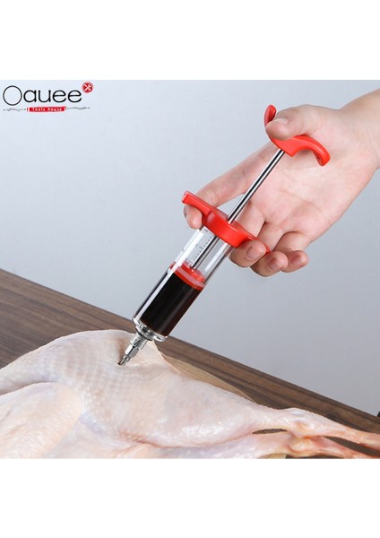 1enjektör 3iğne Stili Sıcak Satış Barbekü Et Şırınga Marinade Enjektör Türkiye Tavuk Lezzet Şırınga Mutfak Pişirme Şırınga Aksesuarları (Yurt Dışından)