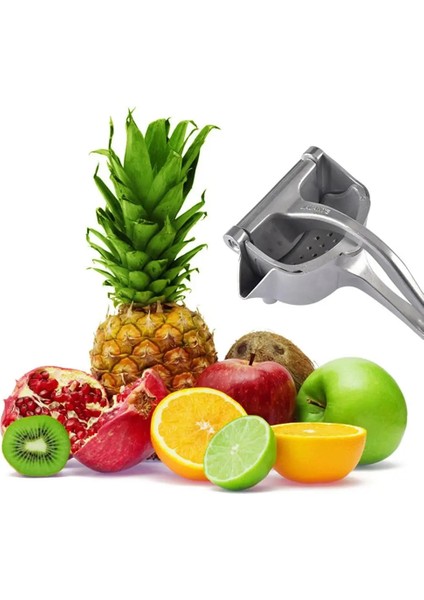 Limon Sıkacağı Tarzı Manuel Limon Sıkacağı Alüminyum Alaşımlı Taze Ev Meyve Sıkacağı Çok Fonksiyonlu Mutfak Aletleri Mini El Basın Suyu Sıkacağı (Yurt Dışından) indirimleri