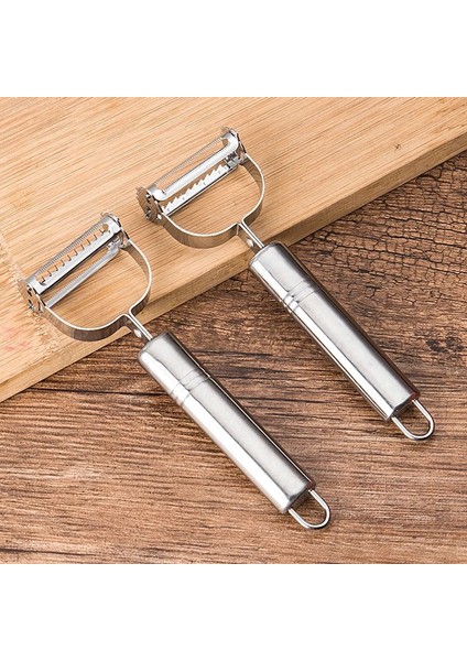 Item1 1 Adet Tarzı Paslanmaz Çelik Soyucu Sebze Salatalık Havuç Meyve Patates Çift Planya Rende Planya Mutfak Aksesuarları Mutfak Gadget'ı (Yurt Dışından)