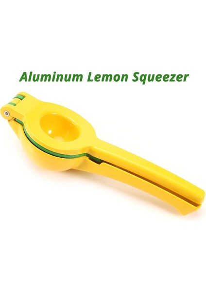 Turuncu Tarzı Premium Metal Limon Kireç Sıkacağı - Manuel Narenciye Sıkacağı (Yurt Dışından)