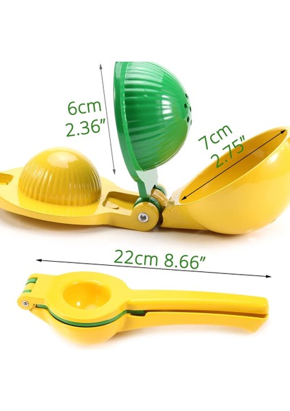 Turuncu Tarzı Premium Metal Limon Kireç Sıkacağı - Manuel Narenciye Sıkacağı (Yurt Dışından) indirimleri