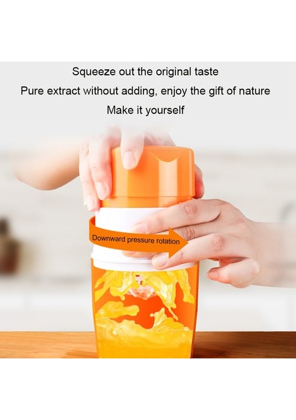 300ML El Yapımı Sıkacağı Mini Taşınabilir Meyve Suyu Makinesi Smoothie Meyve Makinesi Mutfak Meyve Sebze Karıştırıcıları Araçları Sıkacağı Makinesi (Yurt Dışından)