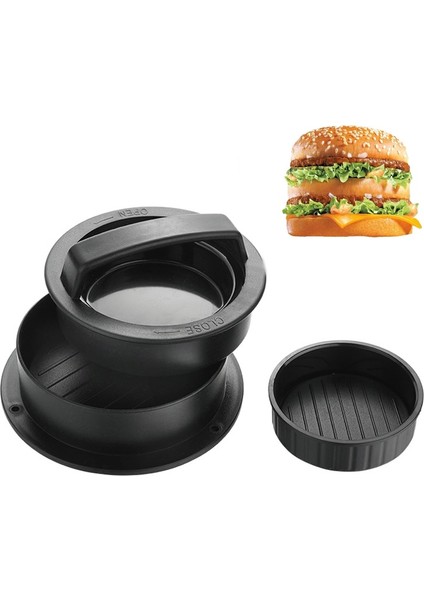 1x Pres Kalıp Stili Yapışmaz Hamburger Presi Yuvarlak Et Pasta Presi Dolması Burger Kalıbı Hamburger Makinesi Patty Pasta Araçları Sığır Burger Presi Kalıp (Yurt Dışından) fırsatları
