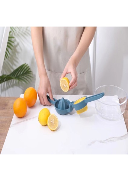 Mavi Stil El Limon Sıkacağı Sıkacağı Çift Kase Limon Kireç Sıkacağı Manuel Portakal Narenciye Sıkacağı Sıkacağı Mutfak Meyve Araçları (Yurt Dışından) indirimleri
