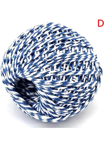 D Stili 1 Rulo 75 M Kasap Pamuk Sicim Et Hazırlık Trussing Türkiye Barbekü Dizeleri Et Sosis Kravat Halat Kordon Pişirme Araçları Zongzi Dıy (Yurt Dışından)