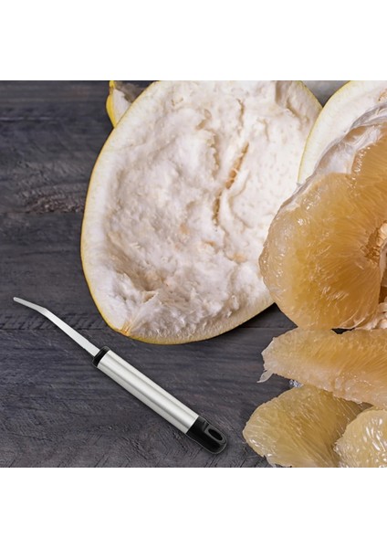 Gümüş Tarzı 1 Adet Greyfurt Soyucu Paslanmaz Çelik Narenciye Soyucu Greyfurt Meyve Bıçağı Yaratıcı Meyve Aracı Mutfak Greyfurt Soyucu (Yurt Dışından) modelleri