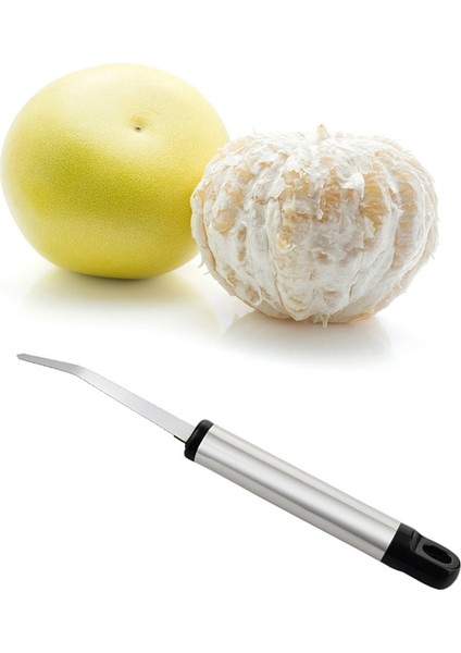 Gümüş Tarzı 1 Adet Greyfurt Soyucu Paslanmaz Çelik Narenciye Soyucu Greyfurt Meyve Bıçağı Yaratıcı Meyve Aracı Mutfak Greyfurt Soyucu (Yurt Dışından) fırsatları