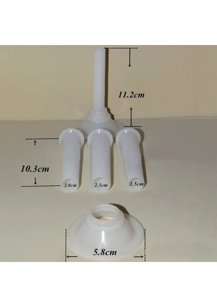 3pcset Gıda Sınıfı Li Kıyma Makinesi Dolum Et Tüpü Sosis Dolum El Yapımı Sosis Tüpü Kıyma Makinesi Ücretsiz Gemi (Yurt Dışından)