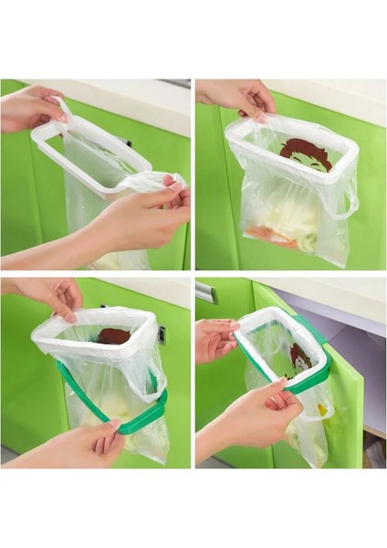 Yeşil Stil Yeni 1 Adet Mutfak Alet Dolap Kapı Çöp Torbası Raf Mutfak Aletleri Raf Asılı Depolama Çöp Rafı Mutfak Aksesuarları Mal A (Yurt Dışından) fiyatları