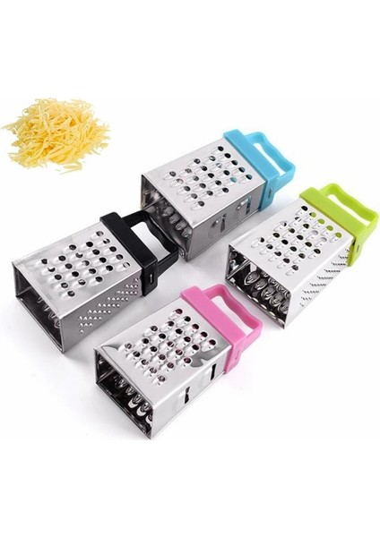 Rende Paketi Tarzı Mini Parmesan Peynir Rendesi Paslanmaz Çelik Profesyonel Sarımsak, Zencefil, Çikolata Için 4'lü Kutu Rendesi Masa Rendesi (Yurt Dışından) modelleri