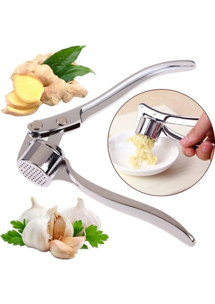 Tip 1 Stil Sarımsak Presi Kırıcı Kıyma Mutfak Yaratıcı Dört-In-One Sarımsak Presi Paslanmaz Çelik Sarımsak Smasher Squeezer Manuel Pres Aracı (Yurt Dışından) indirimleri