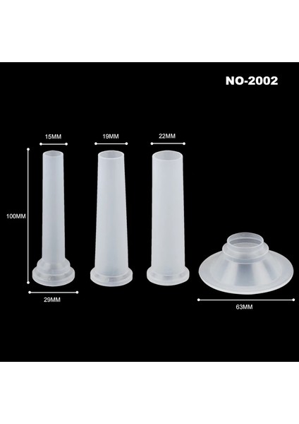NO-2005 Stili Sosis Dolum Nozulları Sosis Dolum Tüpleri Huniler Ev Yapımı Sosis Üreticileri Için Yedek Parça Aksesuarları (Yurt Dışından)