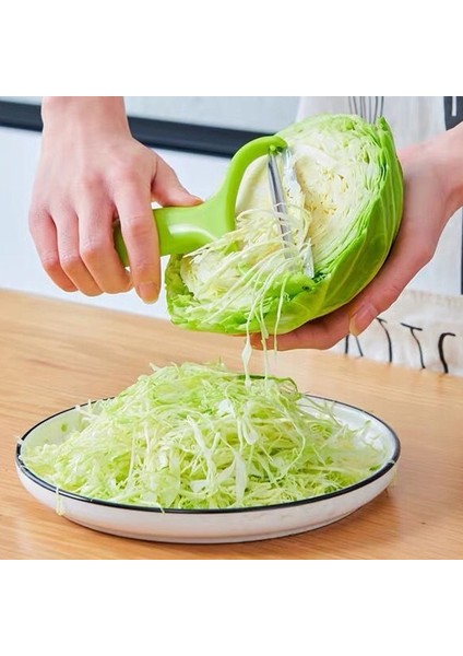 Açık Yeşil Tarzı Geniş Ağız Soyucu Sebze Meyve Paslanmaz Çelik Bıçak Lahana Rendeleri Salata Patates Dilimleme Mutfak Aksesuarları Pişirme Araçları (Yurt Dışından) fiyatları
