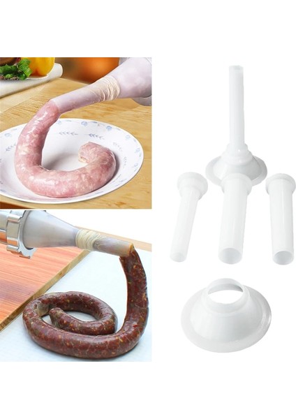 5.7cm Tarzı 5#10# Kıyma Makinesi Sosis Doldurma Doldurma Tüpleri Huniler Nozullar Sosis Üreticisi Için Nozullar Sosis Tüpü Kabuk 7.5cm 5.7cm Tabanlı (Yurt Dışından)